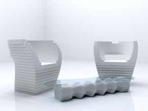 parametric chair design 3D Model