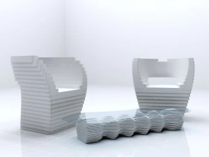 parametric chair design 3D Model