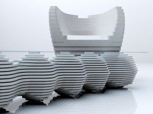 parametric chair design 3D Model
