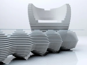 parametric chair design 3D Model