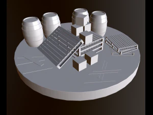 adere&ccedil;os de jogo Modelo 3D