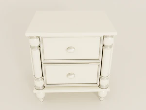 bedside table 3D Model