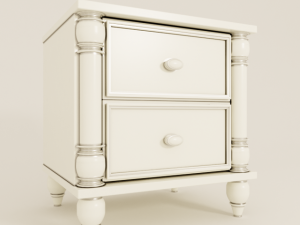 bedside table 3D Model