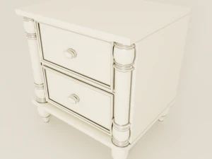 bedside table 3D Model