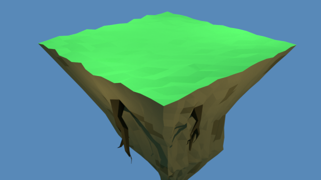 lowpolyisland 3D Model .c4d .max .obj .3ds .fbx .stl .blend 