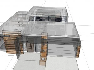modern house-vila 3D Model