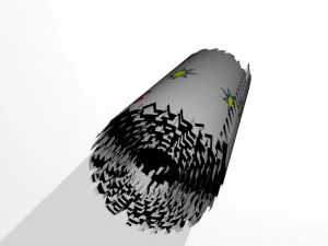 рулонна карта скарбів 3D Модель