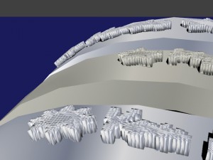 set of rings with scripts music my music your name 3D 模型