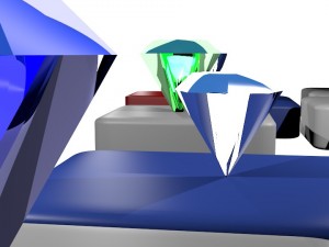 set of diamonds 3D 모델