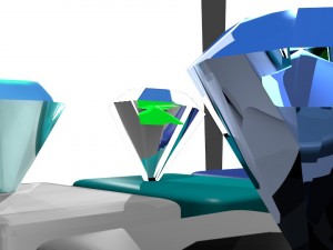 set of diamonds 3Dモデル
