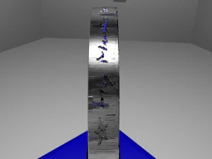 кільце з внутрішнім фразовим дизайном моя музика - це моя дорога зі смарагдами в кожній літері 3D Модель