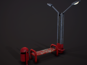modern props pack Modelo 3D