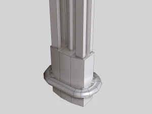 modernes Requisitenpaket 3D Modell