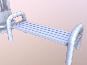modernes Requisitenpaket 3D Modell