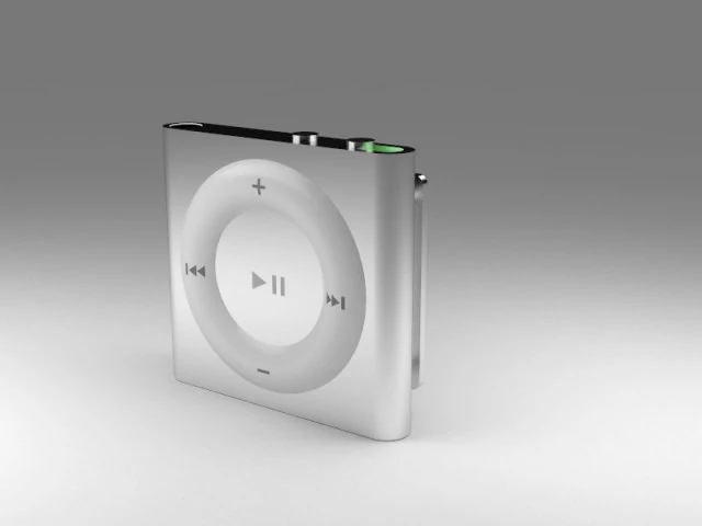 ipodshuffle 3D Model .c4d .max .obj .3ds .fbx .stl .blend 