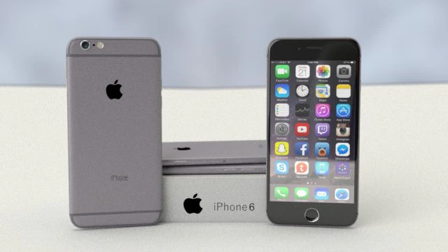 apple iphone 6 3D Model .c4d .max .obj .3ds .fbx .stl .blend
