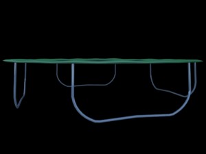 trampoline 3D 模型
