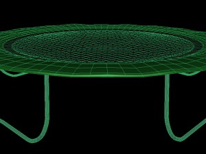 trampoline 3D 模型