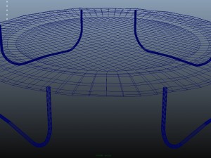 trampoline 3D 模型