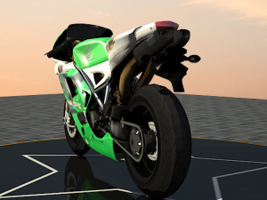 heavy bike 3d model 3D Model
