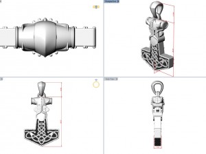 hammer of torus 3D Print Model