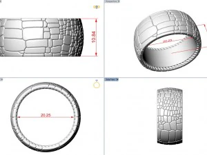 anel3 Modelo de Impressão 3D