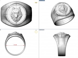 ring volf 3D Print Model
