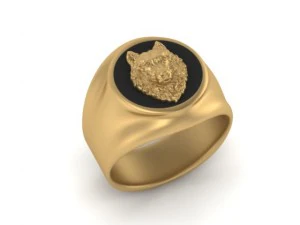 रिंग वुल्फ 3D प्रिंट मॉडल