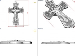 cross 3 Modèles 3D en vedette