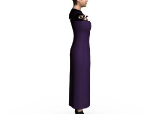 casual female 02 3D Model