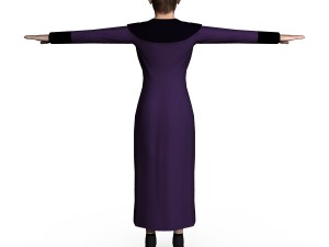 casual female 02 3D Model