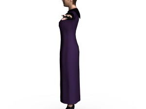 casual female 02 3D Model