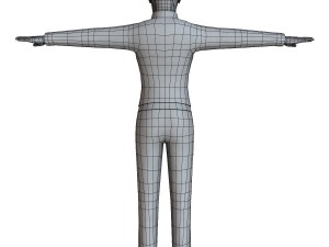 casual female 03 Modèle 3D