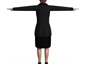 casual female 04 3D Model