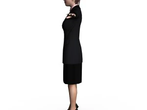 casual female 04 3D Model