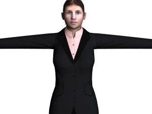 casual female 04 3D Model