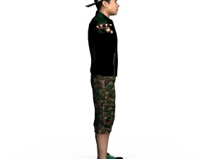 casual male 01 3D Model