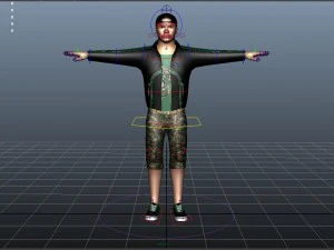 casual male 01 3D Model