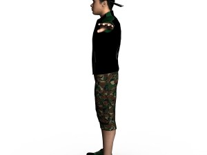 casual male 01 Modelo 3D