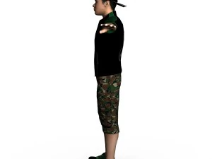 casual male 01 3D Model
