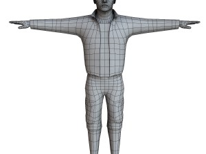 casual male 01 Modelo 3D