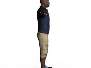 casual male 02 3D Model