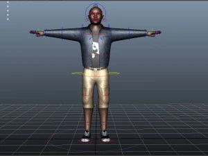 casual male 02 3D Model