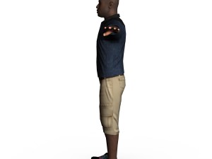casual male 02 3D 모델