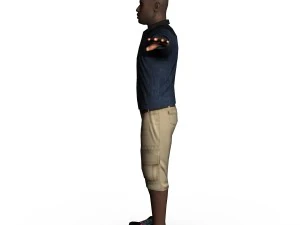 casual male 02 3D Model