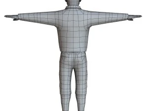 casual male 02 3D Model