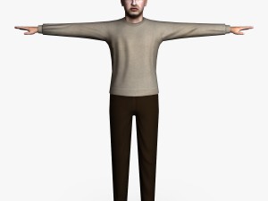 casual male 03 Modelo 3D