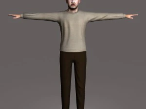 casual male 03 3D Model