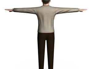 casual male 03 3D Model