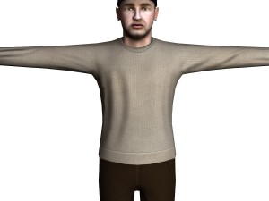 casual male 03 Modelo 3D